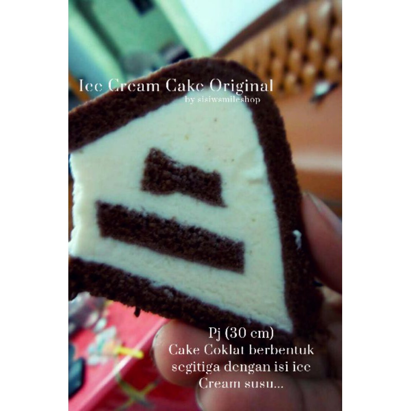 

Cake | ICE CREAM CAKE MOCCA dan ORI Pj 30cm