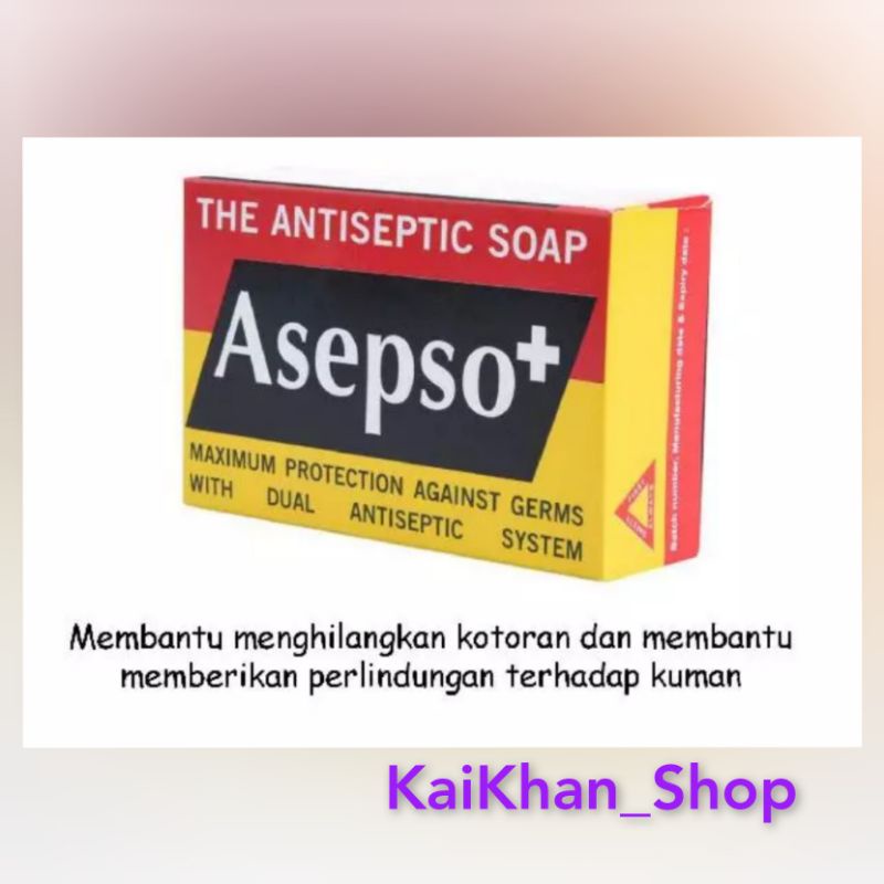 ASEPSO Sabun Bar 80gram