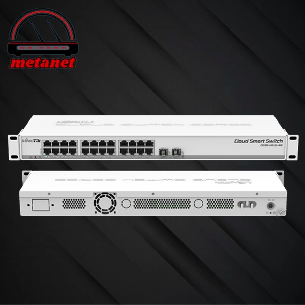 MikroTik CSS 326 24G 2S+ RM CSS326-24G-2S+RM