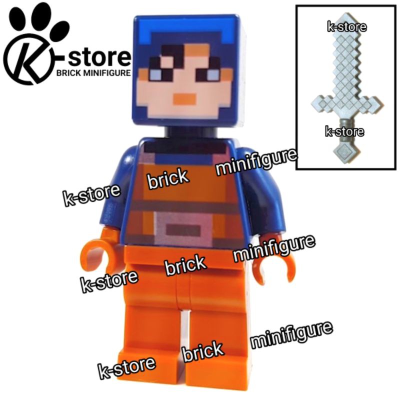 lego minecraft mine craft hex minifigure