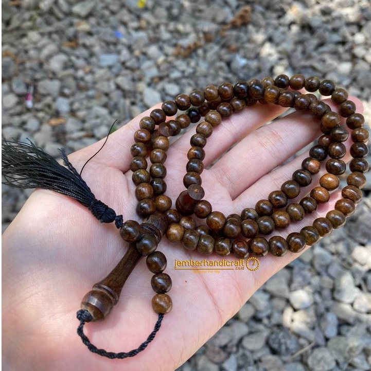 Tasbih Kayu Gaharu | Tasbih Gaharu Buaya Kalimantan ORIGINAL