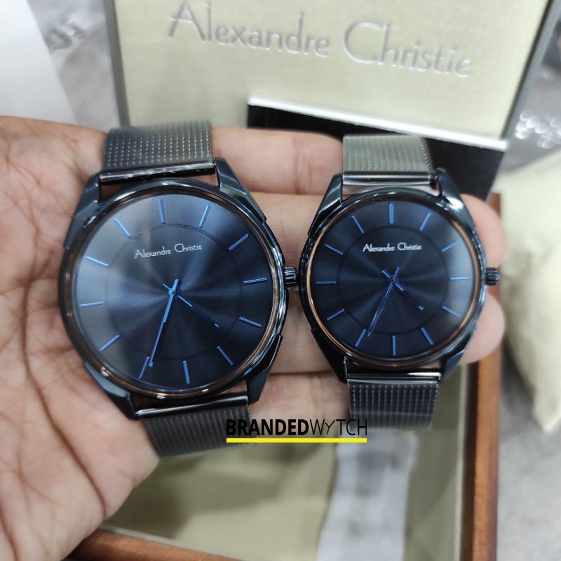 Jam Tangan Alexandre  Christie / Alexander Couple AC 8626 Original