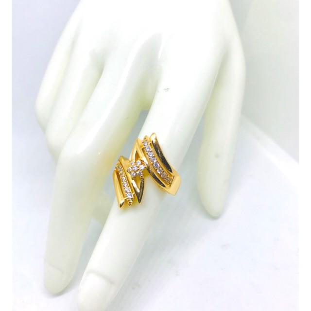 Cincin wanita permata cincin lapis emas cincin perhiasan fasion wanita cincin permata