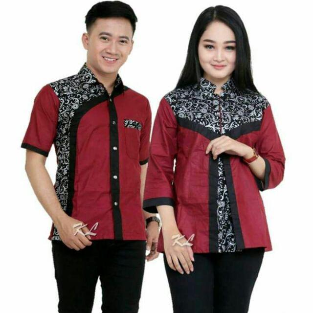 Tunik Batik Wanita M Sampai Jumbo