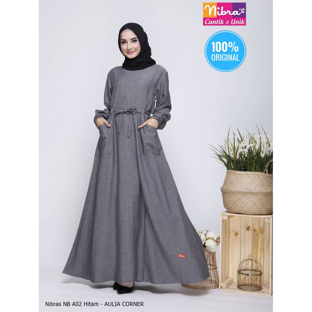 Model Gamis Nibras Remaja Busana Muslim Gamis Remaja 