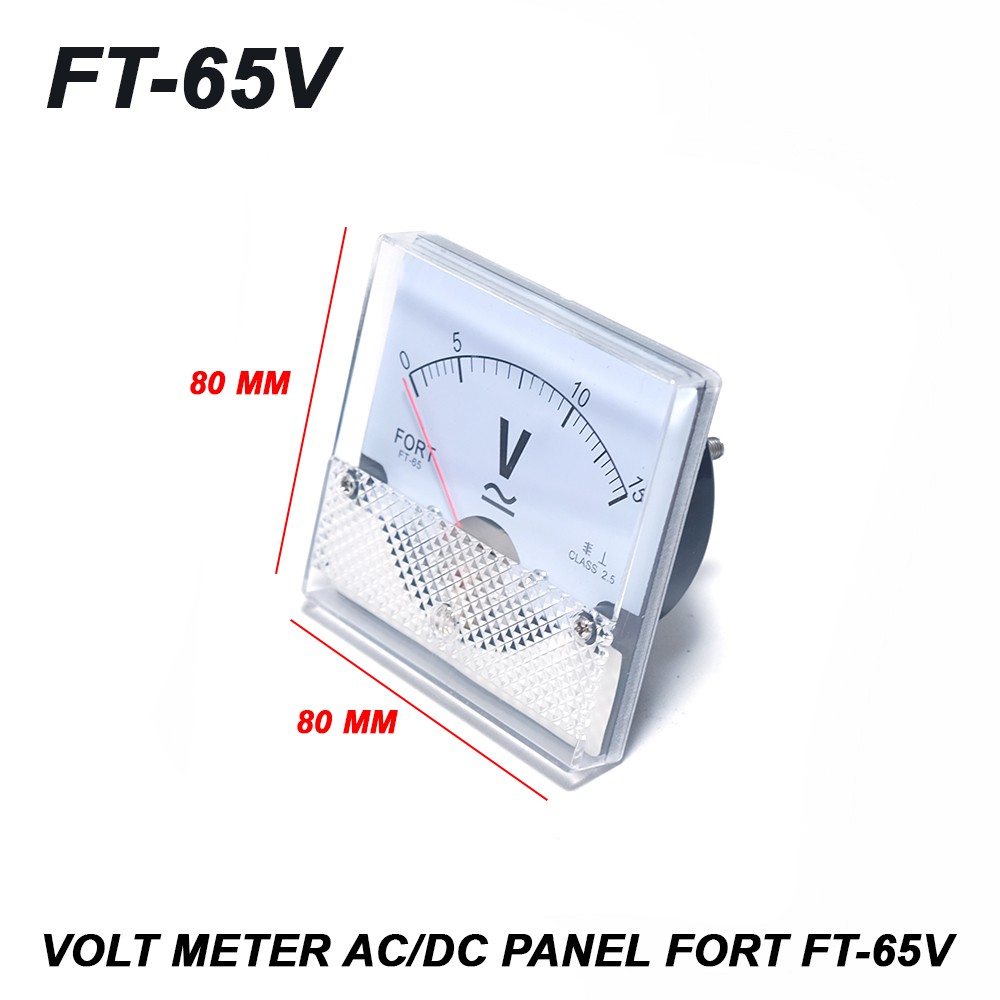 FORT FT - 65V -Volt Meter AC/DC Panel