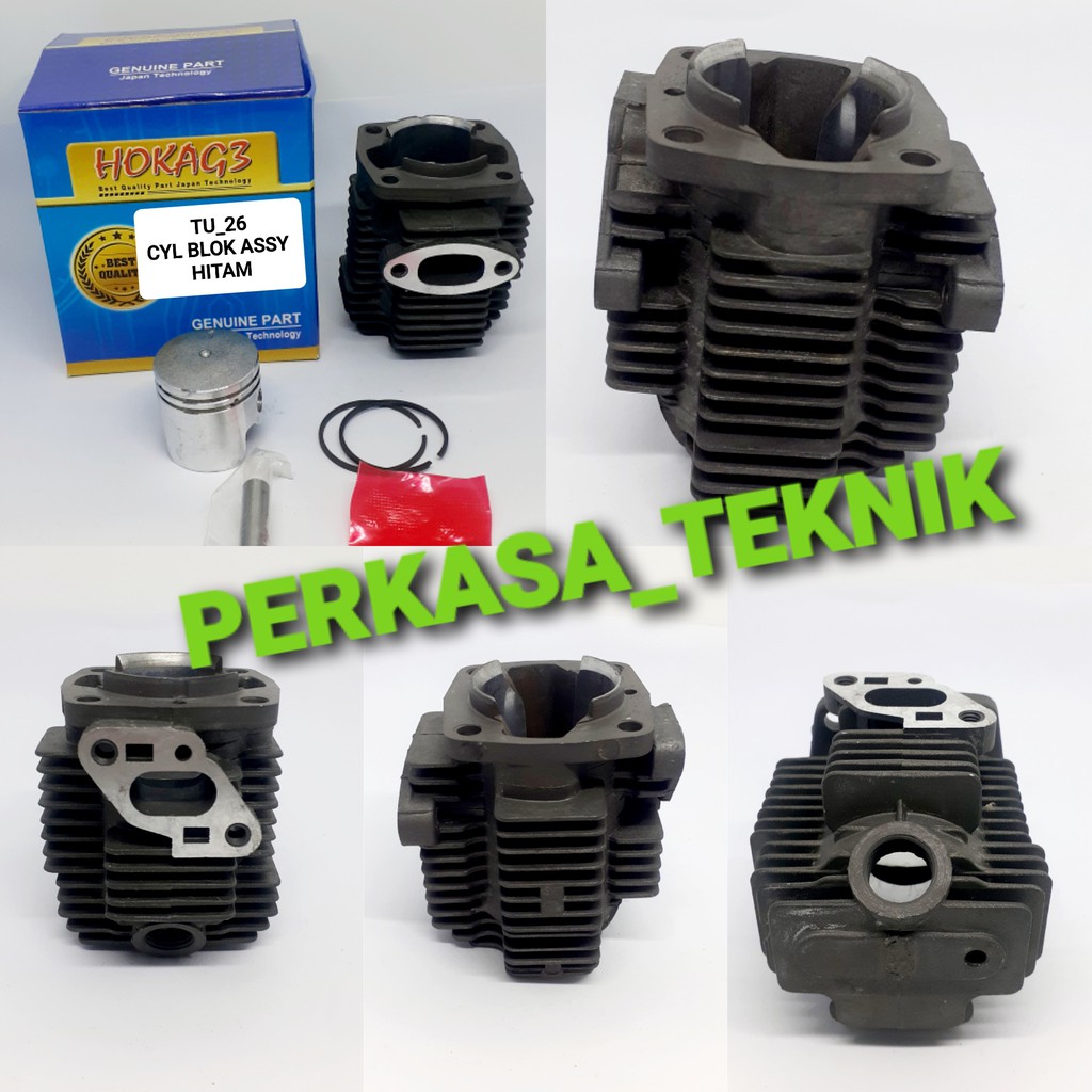 TU26 CYLINDER BLOK KOMPLIT MESIN SEMPROT HAMA TU26 777
