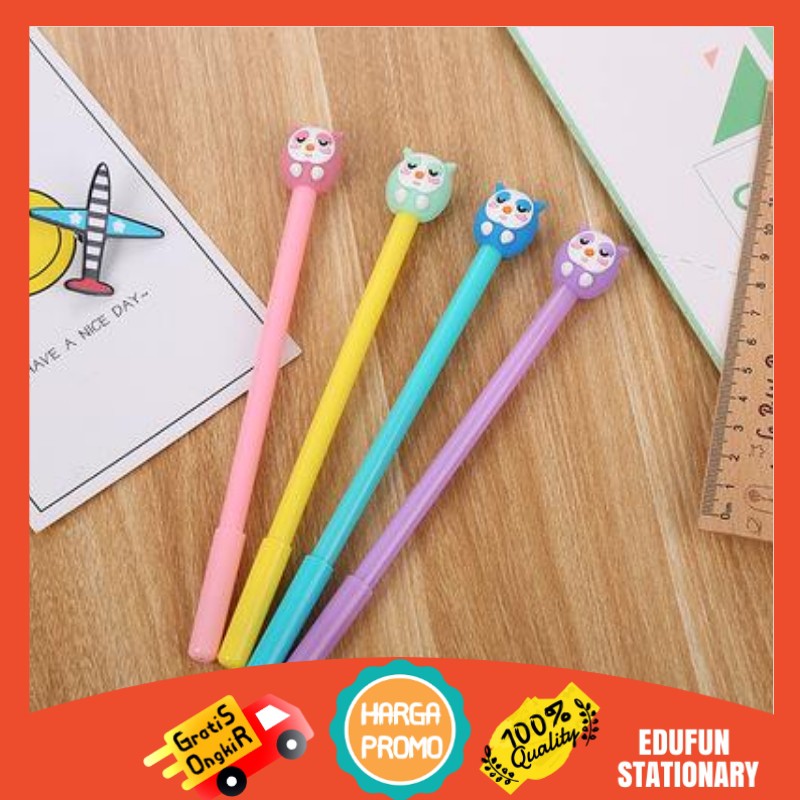 

Pena Unik Lucu Model Burung Hantu / Pulpen Owl
