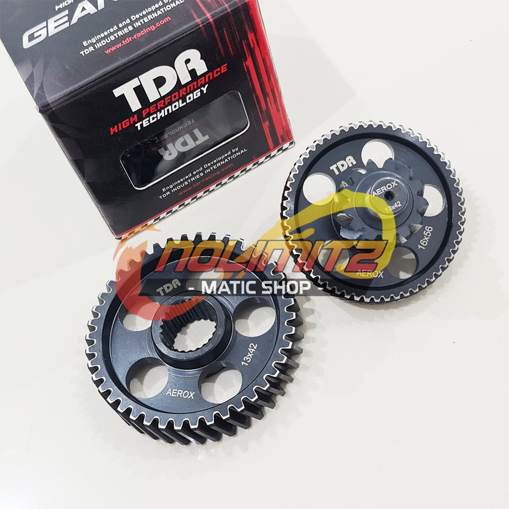 Gear Ratio TDR Racing 13T x 42T Set Yamaha Aerox 155 Lexi