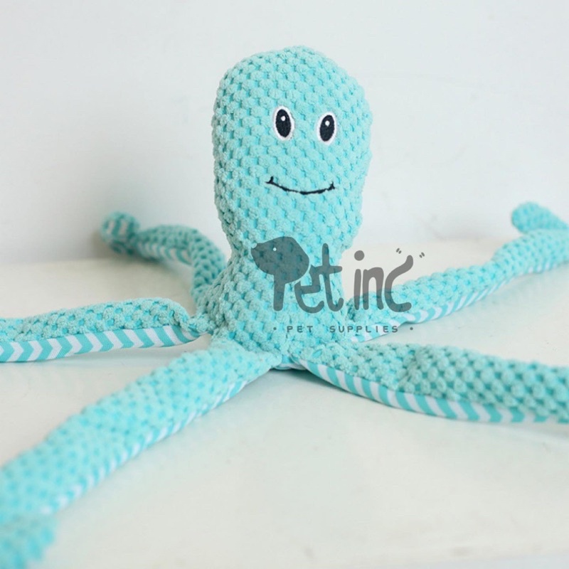 Premium Mr octopus long leg squeaky and rusling toy ( big size)