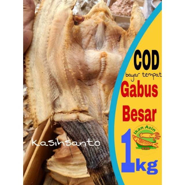 

ikan asin gabus besar-1kg