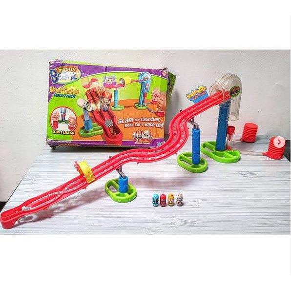 MIGHTY BEANZ SLAM 'N SMASH RACE TRACK