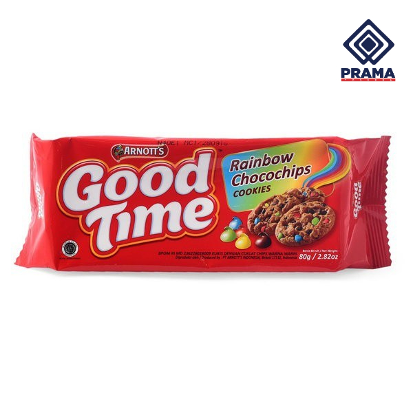 

GOOD TIME RAINBOW CHOCOCHIPS 80GR