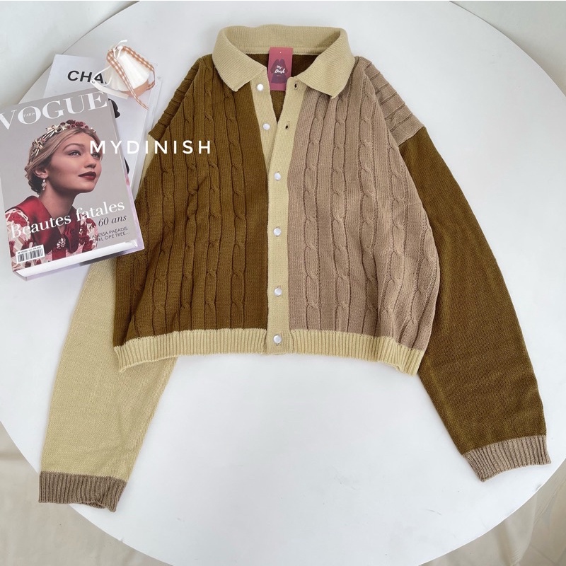 Amora Cable Cardy  - Cardigan Combo Wanita