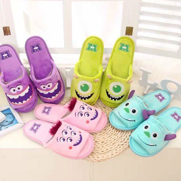 SANDAL MONSTER UNIVERSITY SULLEY MIKE SCOTT ART SANDAL RUMAH