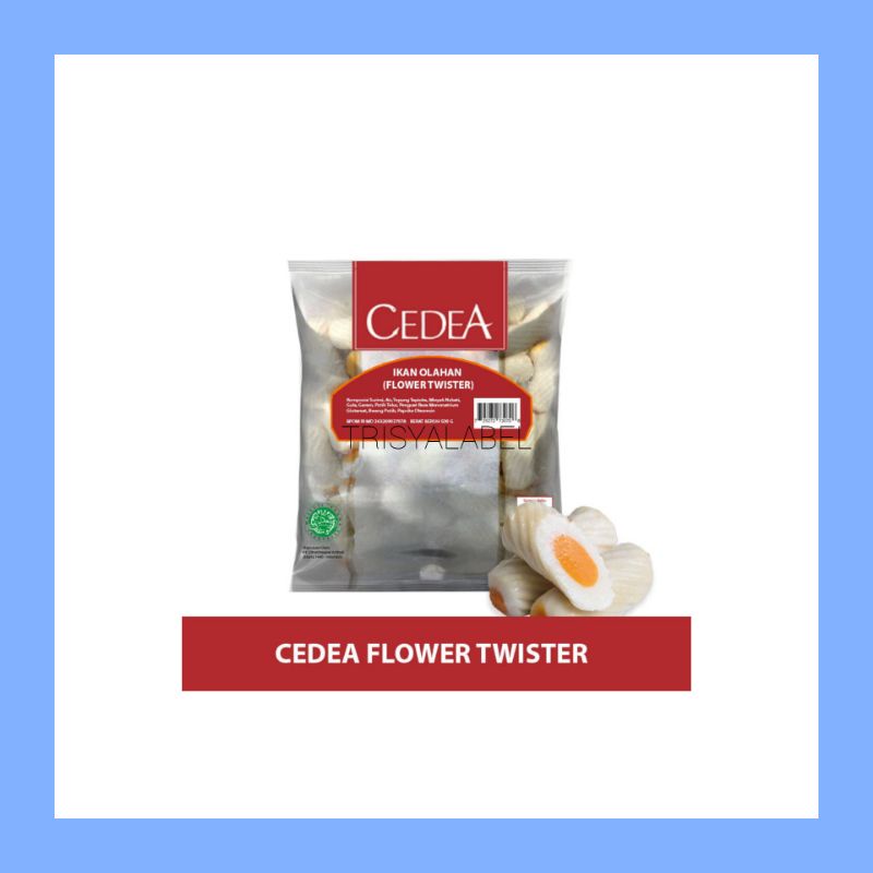 

500gr Flower Twister Cedea | Frozen Food | TRISYALABEL