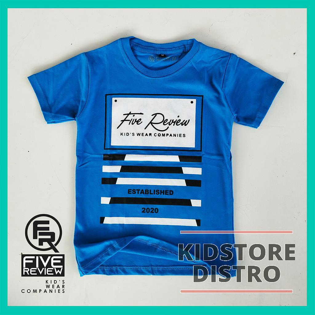 Kaos Anak Distro Goverti Terbaru Cotton Carded Soft / Baju Anak Harian Keren / Kaos Oblong Anak Laki-laki dan Perempuan