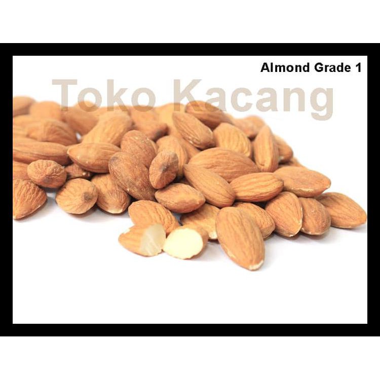 

Kacang Almond Panggang 500Gr Terjamin