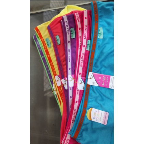 12 PCS/Lusinan Celana Dalam Wanita Cd Perempuan Meiling Art 1091