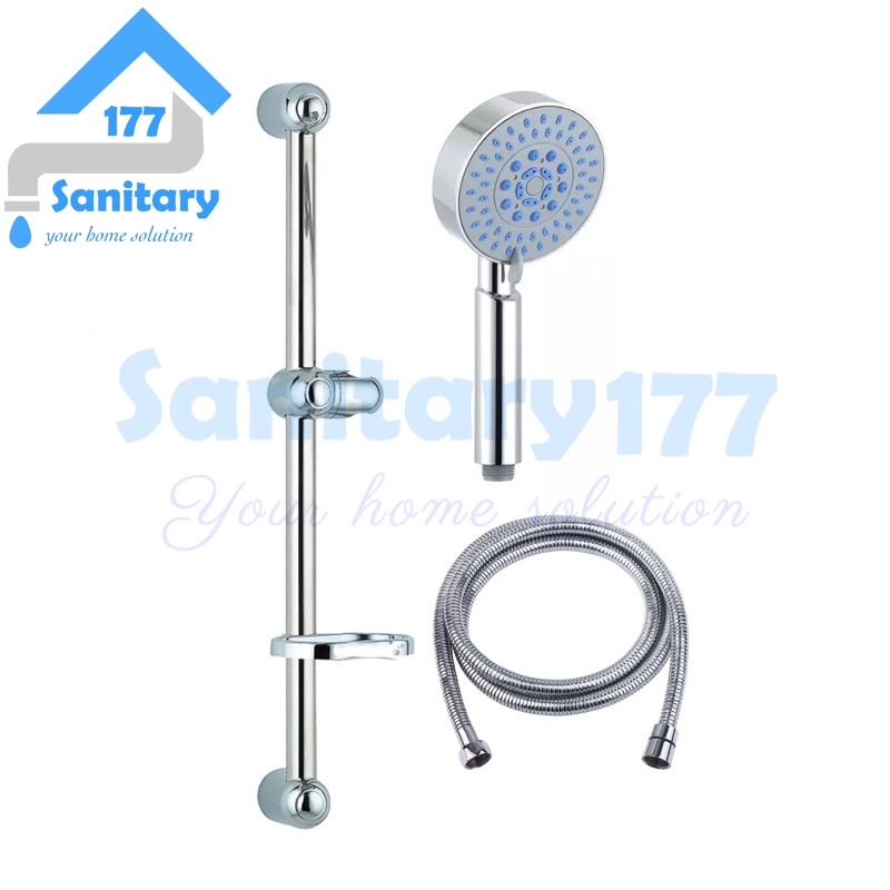 Tiang Shower 5in1 Minimalis  T913- Handshower Set Rak sabun Hand Shower pipa semprotan  Mandi 5 in 1 murah