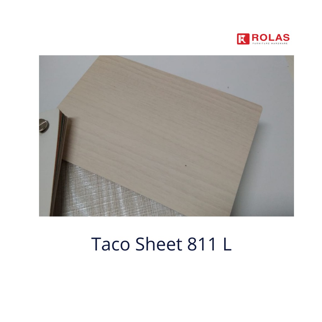 Taco Sheet 811L /TACOSHEET SERAT KAYU / Pelapis Mebel / Kitchecn Set