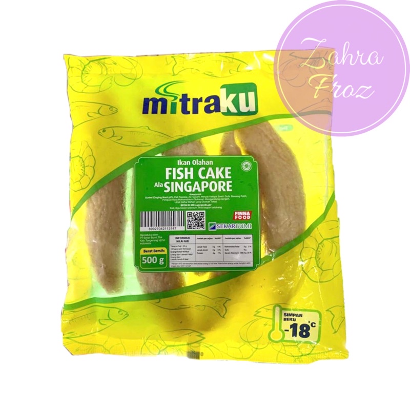 MITRAKU OTAK OTAK SINGAPORE 500 GR