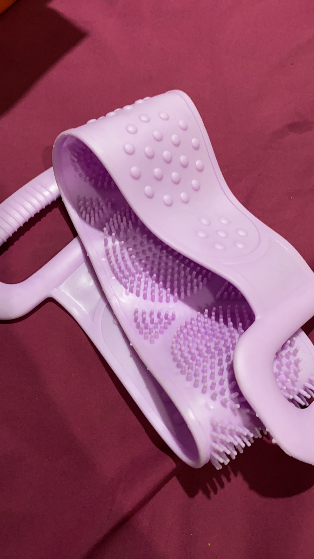 Sikat Punggung Silikon Multifungsi Sikat Scrubber Pembersih Punggung