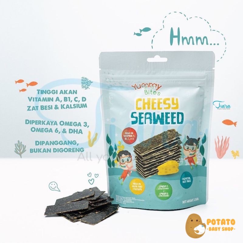 Yummy Bites Cheesy Seaweed - Snack Rumput Laut