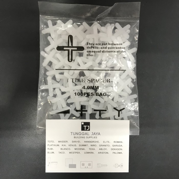 Tile Spacer 4mm / Pembatas Nat / Nat Keramik Granit