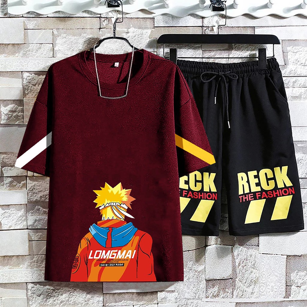 KERENNN !!! - STELAN NARUTO - SETELAN SANTAI SATU SET ( T-SHIRT + CELPEN ) KEKINIAN // ARPIOSSHOP