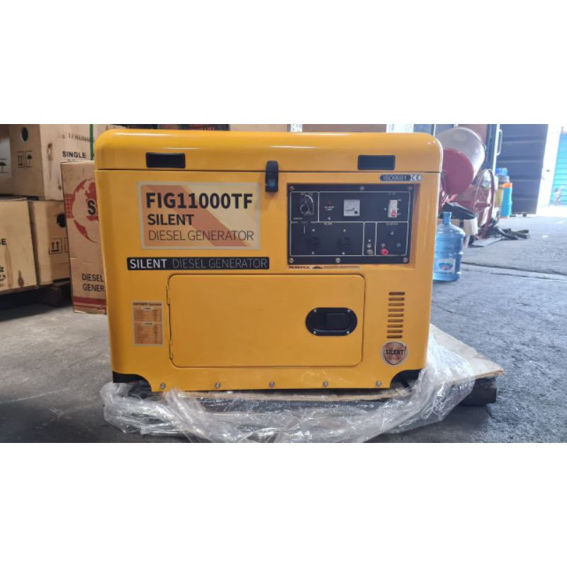 Genset Silent 8000watt / Genset silent 9.5Kva /Genset Silent Super Fighter TF 11000 Solar