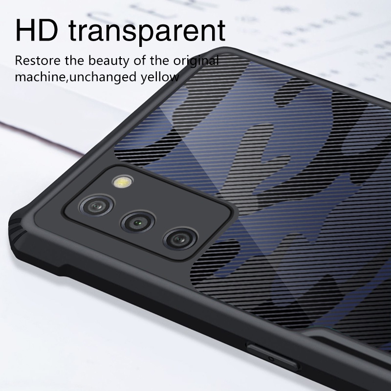 Case Samsung A03S Casing RZants Hybrid Motif Camoflage Softscale Pelindung Kamera