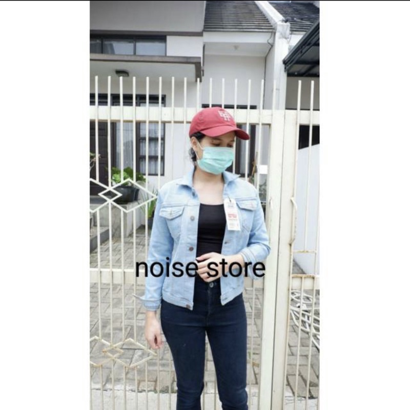 Jaket Jeans Wanita Crop Series Premium Quality