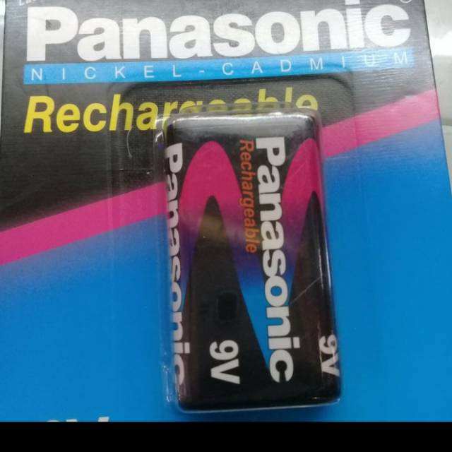 Baterai Charger Cas Kotak 9V PANASONIC