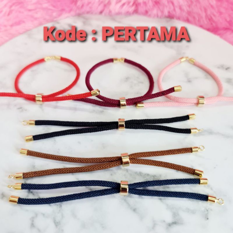Gelang serut wire rope kekinian