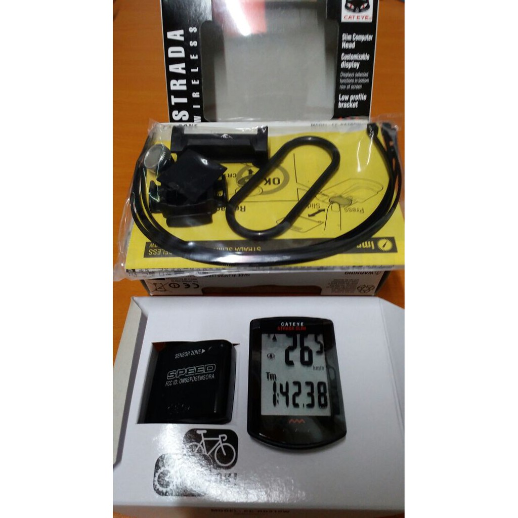 SPEEDO METER CAT EYE STRADA WIRELESS CC RD310W