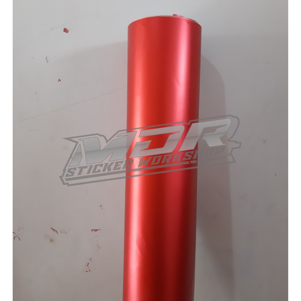 Stiker skotlet red flashmate merah chrome doff merah dop metalik