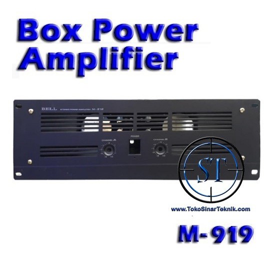 Box Power Amplifier M-919 Box Bell Power Amplifier M-919 M 919