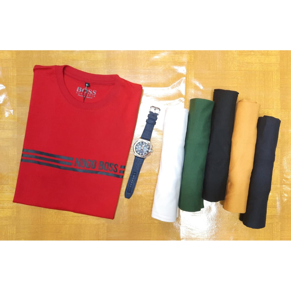 Kaos Cowok / Cewek Hugo Boss ( IRRA STORE )