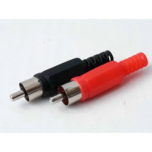 JACK RCA PLASTIK SEPASANG JEK RCA