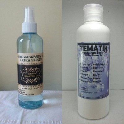 Magnesium Oil Extra Strong Pure 250ml Dan Magnesium Gel Ultra Strong 250ml