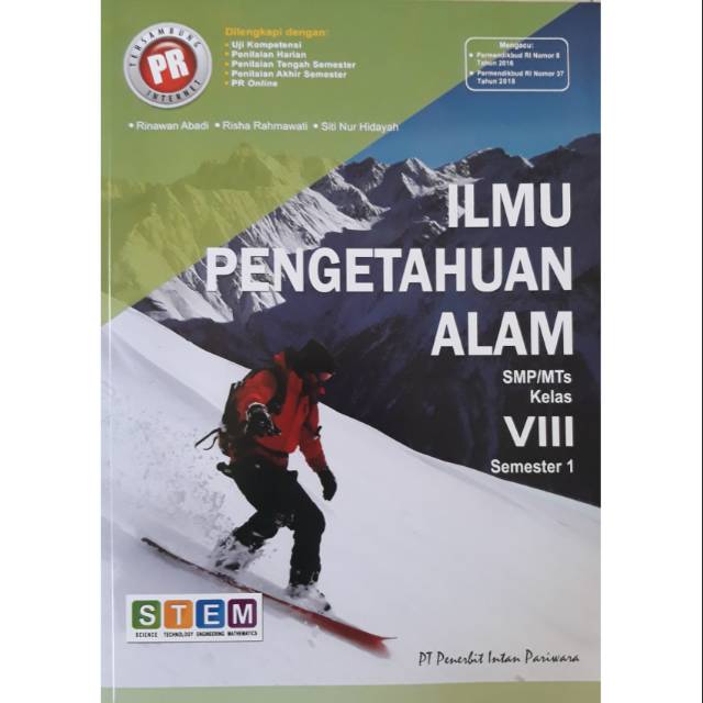 Buku Pr Lks Ipa Kelas Viii 8 Semester 1 K13 Revisi 2018 Cetakan 2019 Intan Pariwara