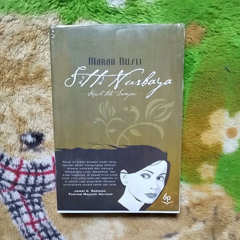 BUKU NOVEL SITI SITTI NURBAYA
