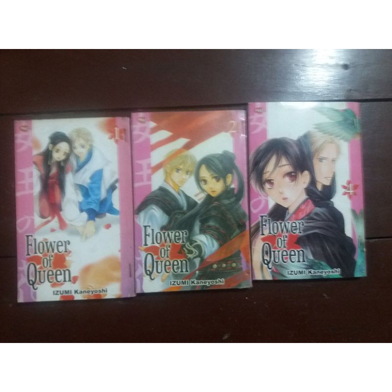 KOMIK FLOWER OF QUEEN VOL 1-4 (MINUS VOL 3)