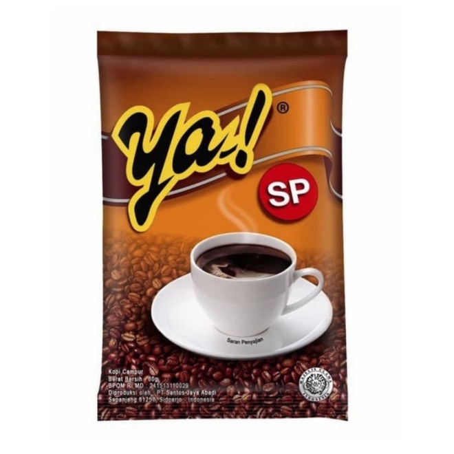 

Kopi Ya! SP Renceng 10x60 gram