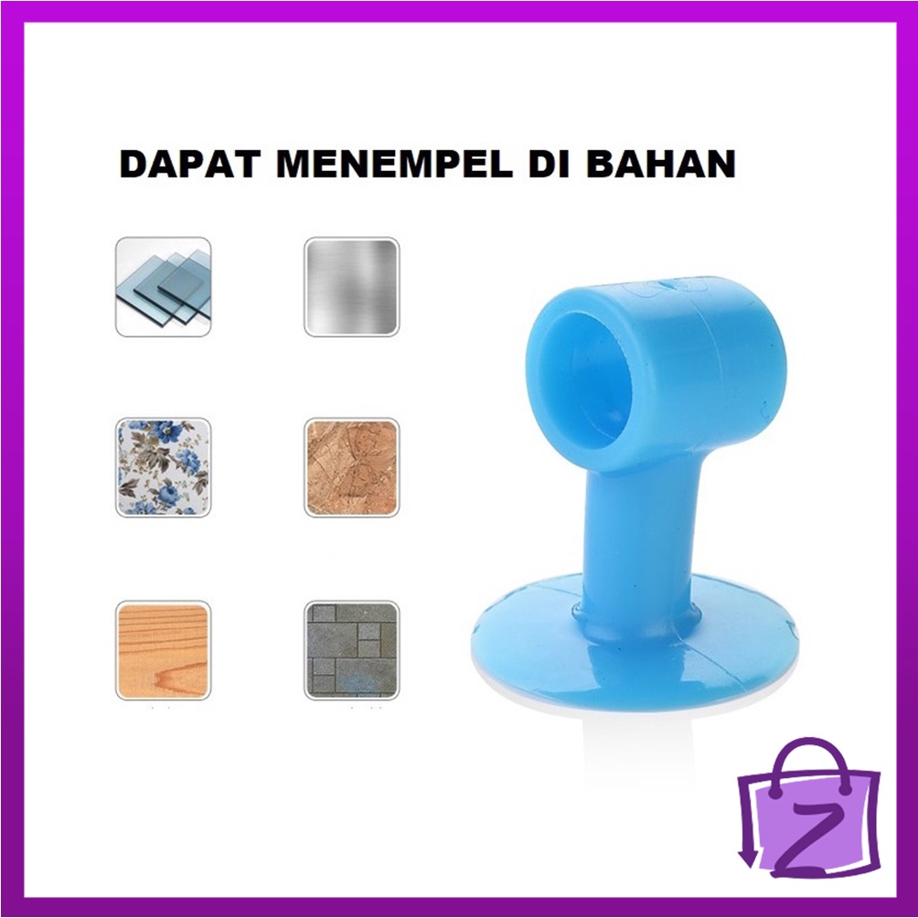 Ganjalan Pintu Karet Petak Bulat Warna | Pengaman Pintu Silikon | Pengganjal Pintu Karet | Ganjalan 