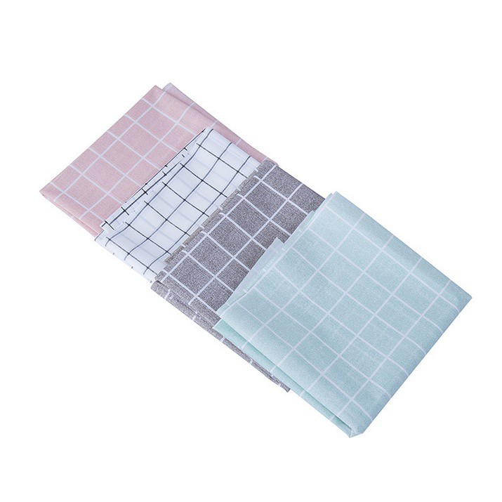 [NEW] Taplak Meja Makan Murah Motif Kotak - Kotak Anti Minyak dan Air Import