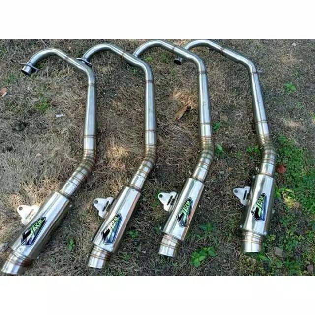 Knalpot racing drag jrm leher paten Satria Fu MP Tiger dll