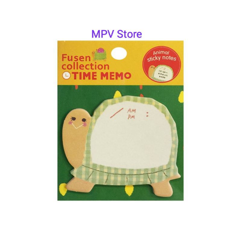 Memo Motif Hewan l Sticky Memo Kertas