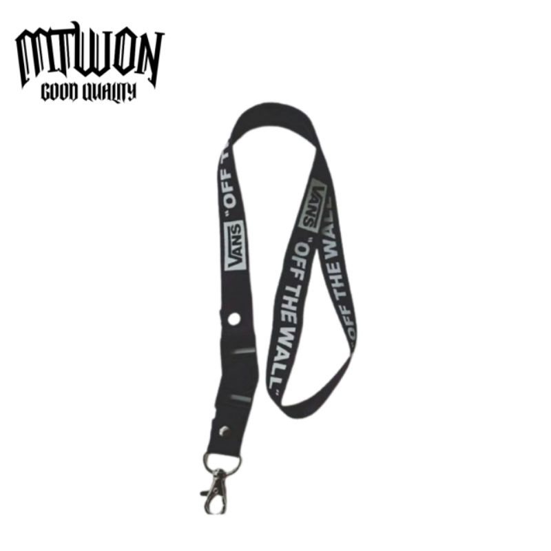 

TALI LANYARD VANS OF THE WALL - TALI ID CARD GANTUNGAN KUNCI GANTUNGAN FLASHDISK GANTUNGAN NAMETAG TALI LANYARD BEST SELLER COD